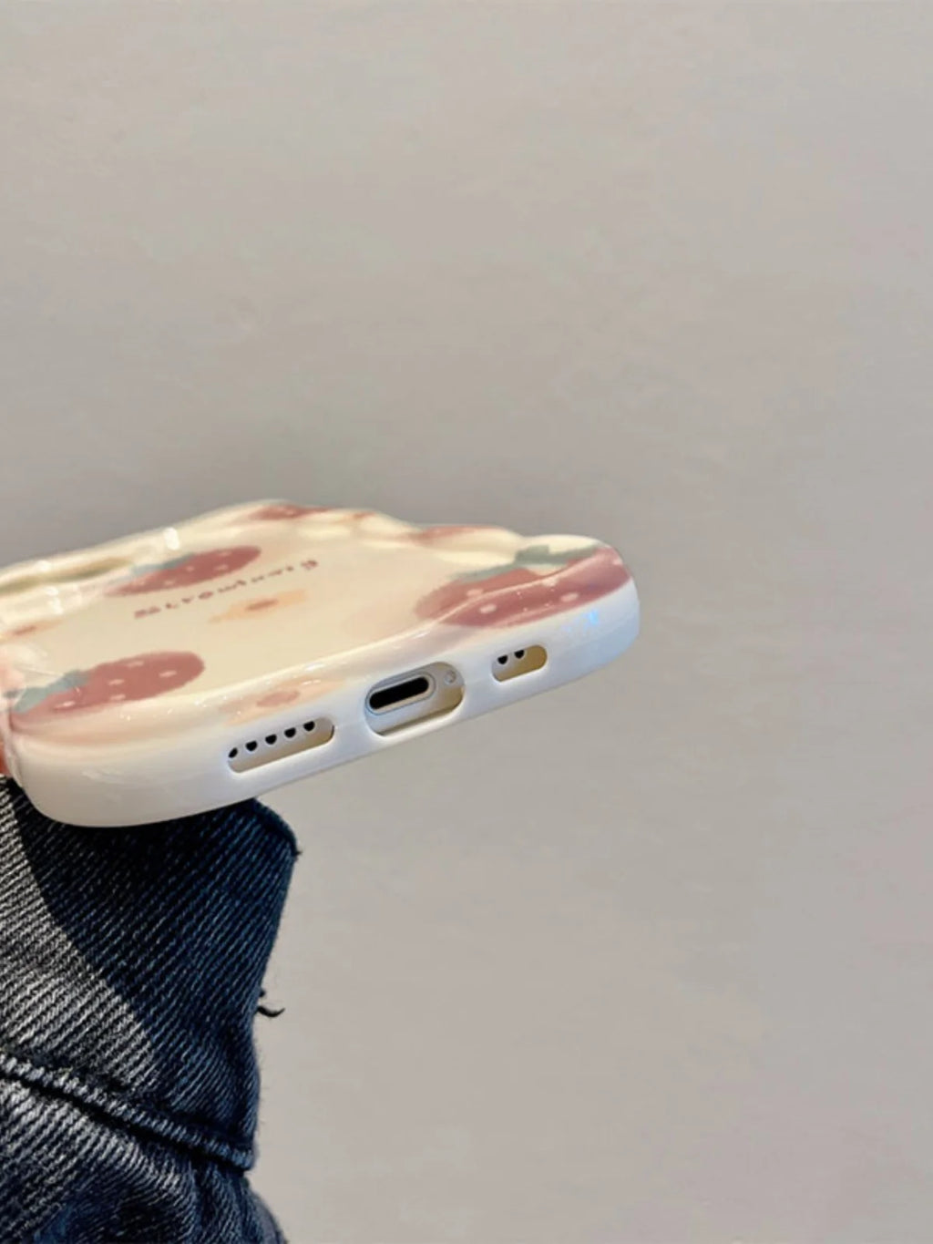 Strawberry Phone Case For iPhone  17PROMAX 17PRO 17 16PROMAX 16PRO 16 14 Pro Max 15 11 12 13 Mini Soft Silicone Cover